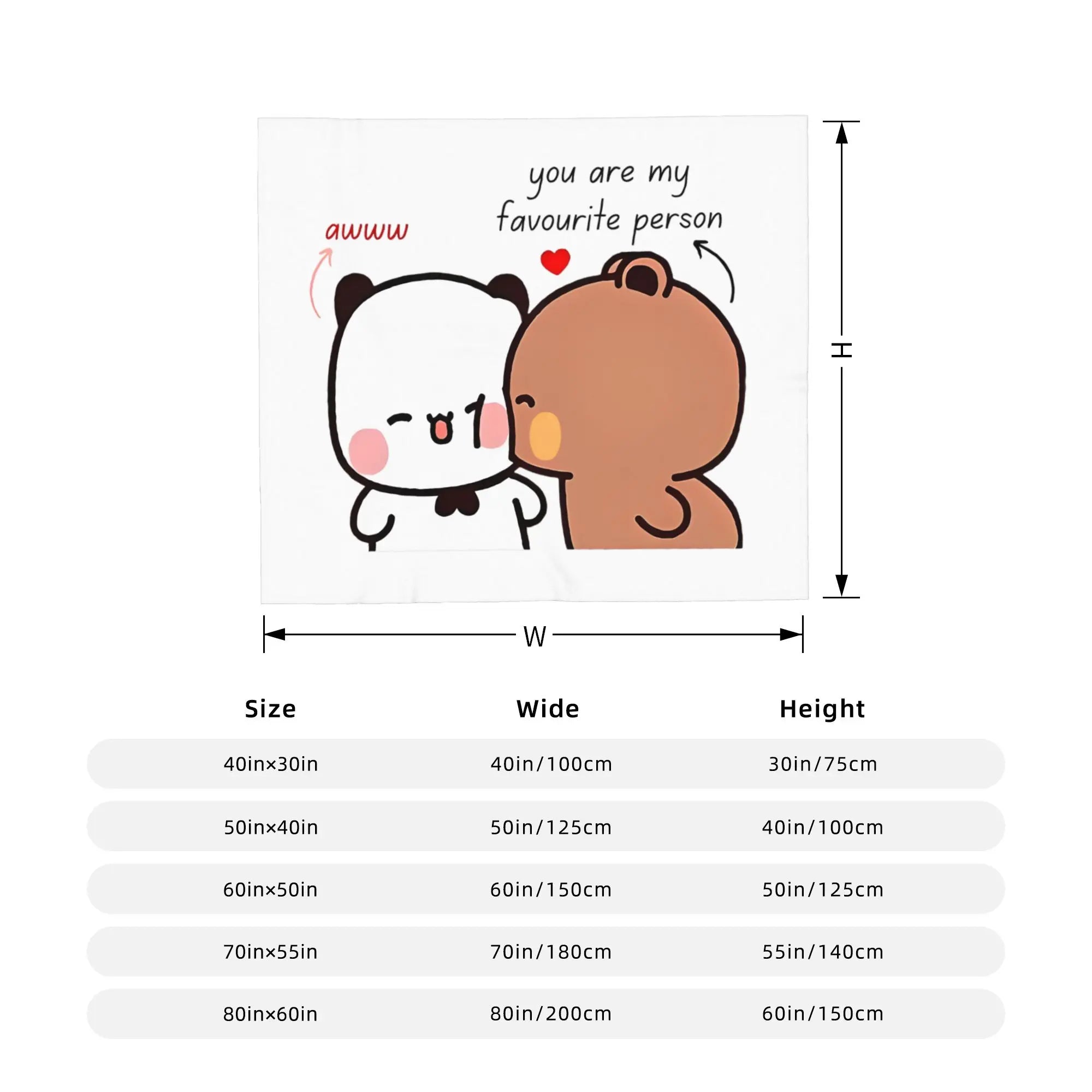 Bubu & Dudu Plush Sleep Blankets