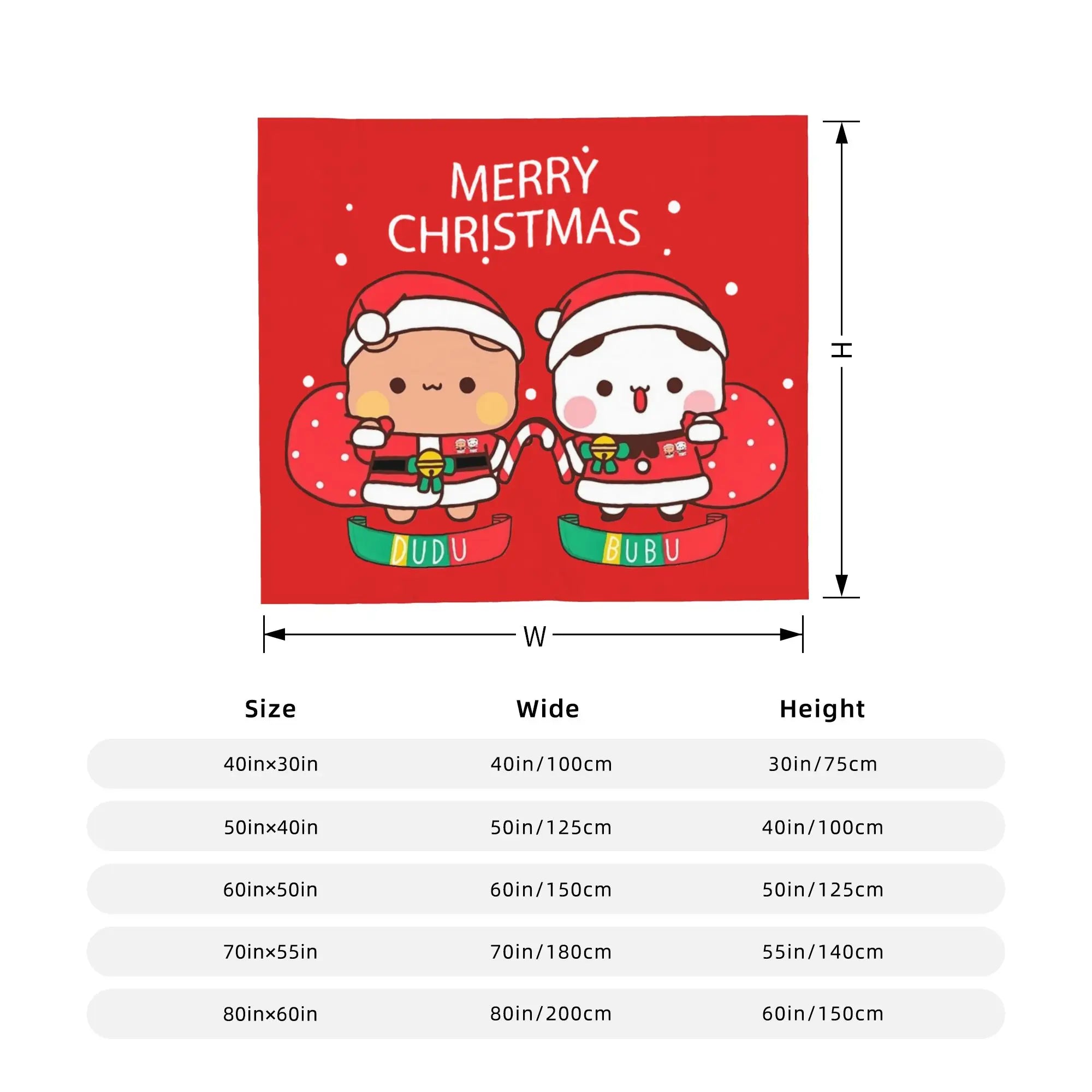 Bubu & Dudu Plush Sleep Blankets
