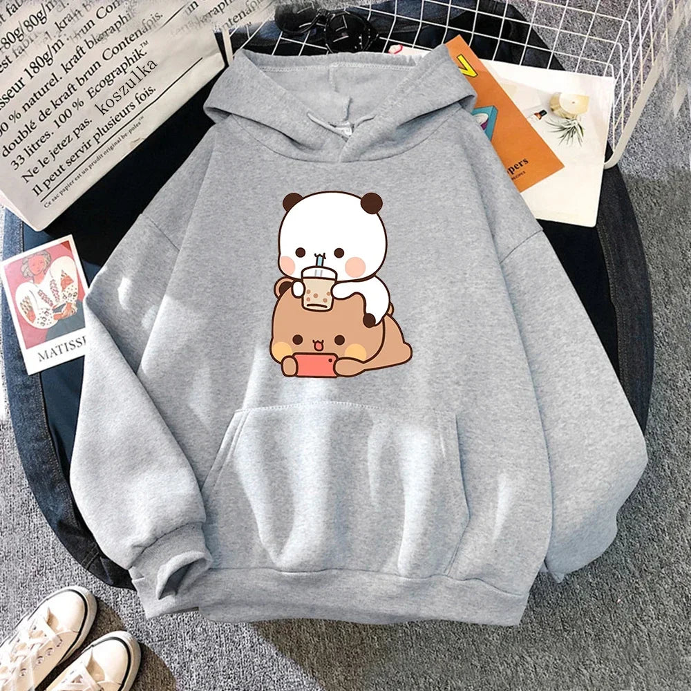 Cute Bubu & Dudu Bubble Hoodie