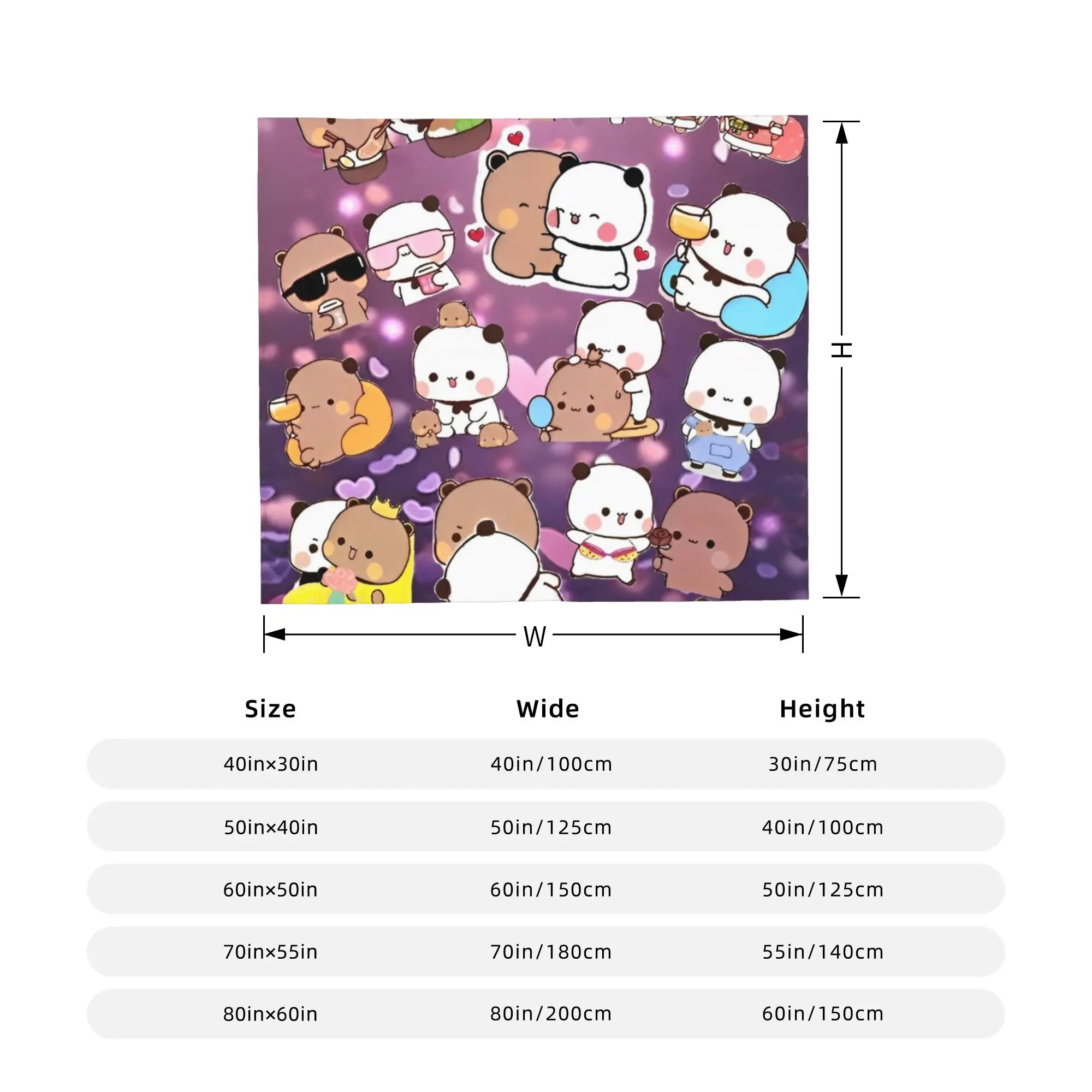 Bubu & Dudu Plush Sleep Blankets