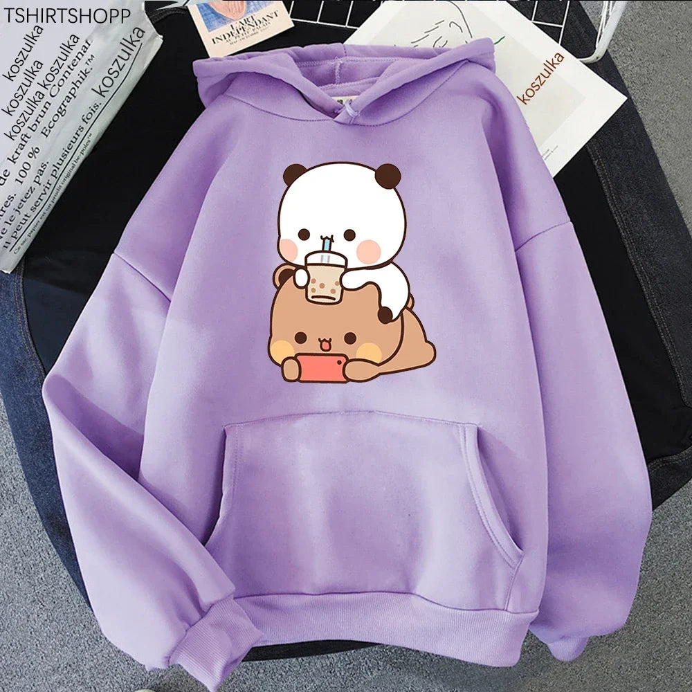 Cute Bubu & Dudu Bubble Hoodie