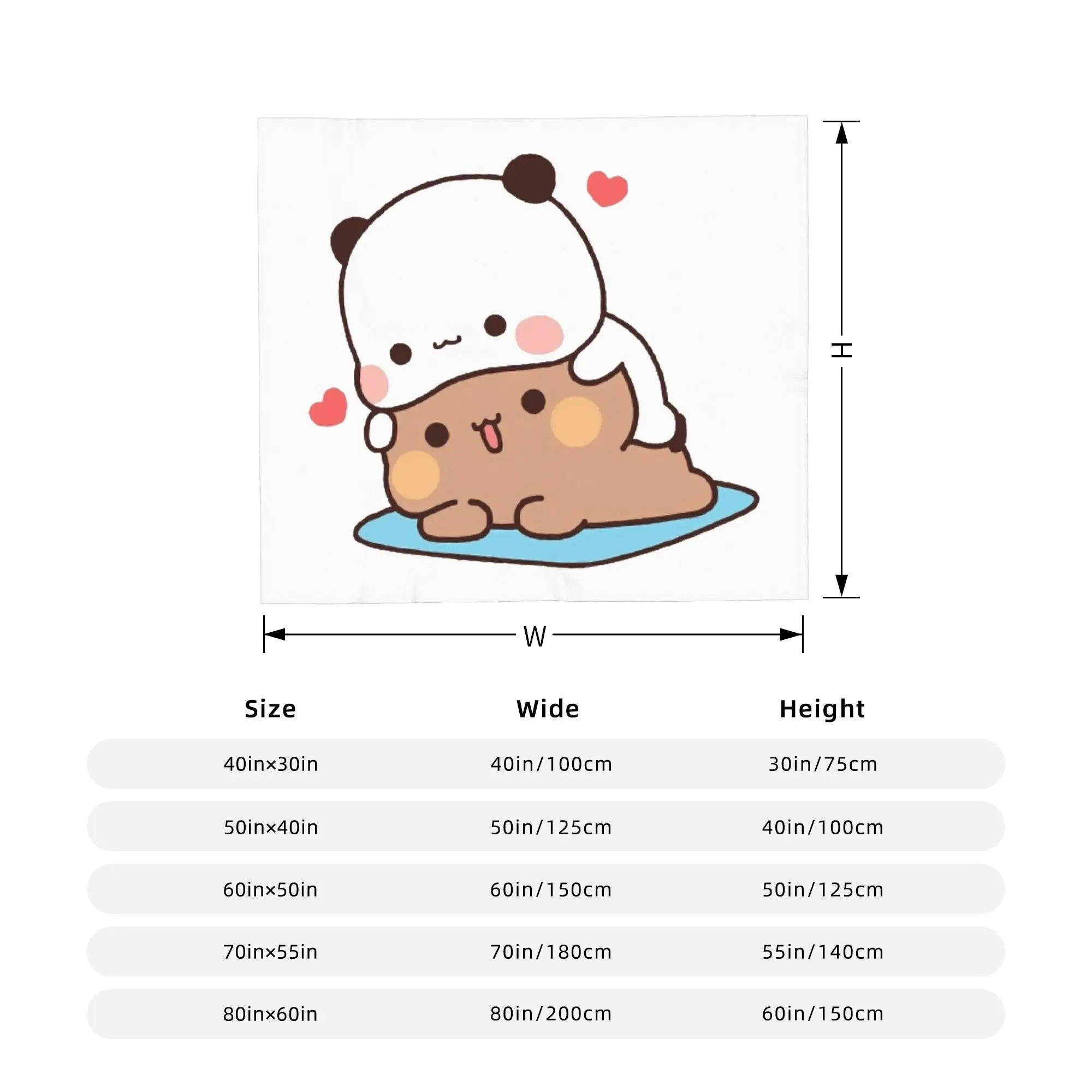 Bubu & Dudu Plush Sleep Blankets