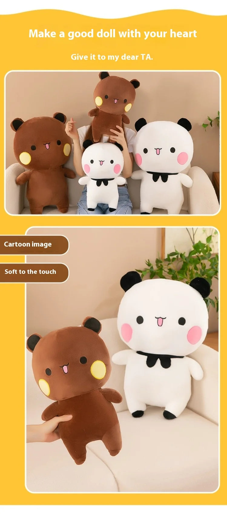 Bubu & Dudu Panda Plush Toy