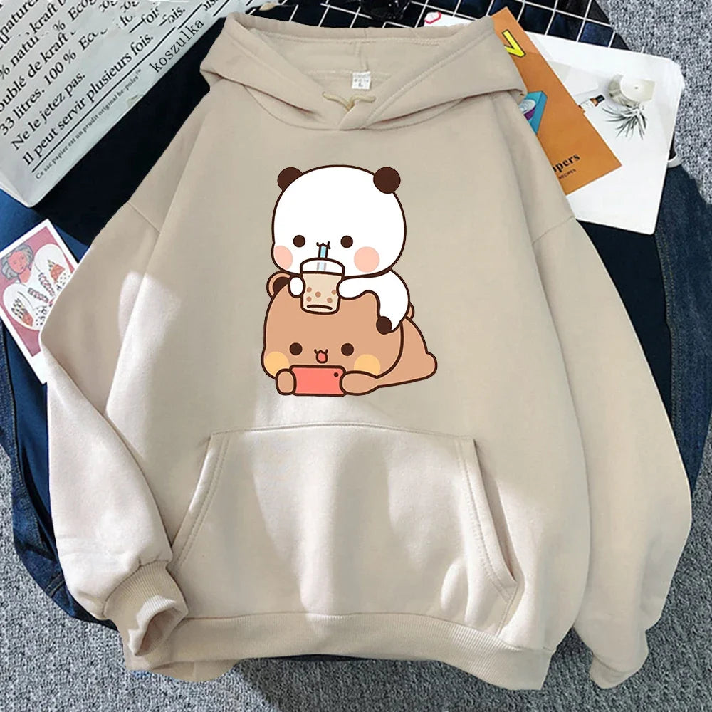 Cute Bubu & Dudu Bubble Hoodie