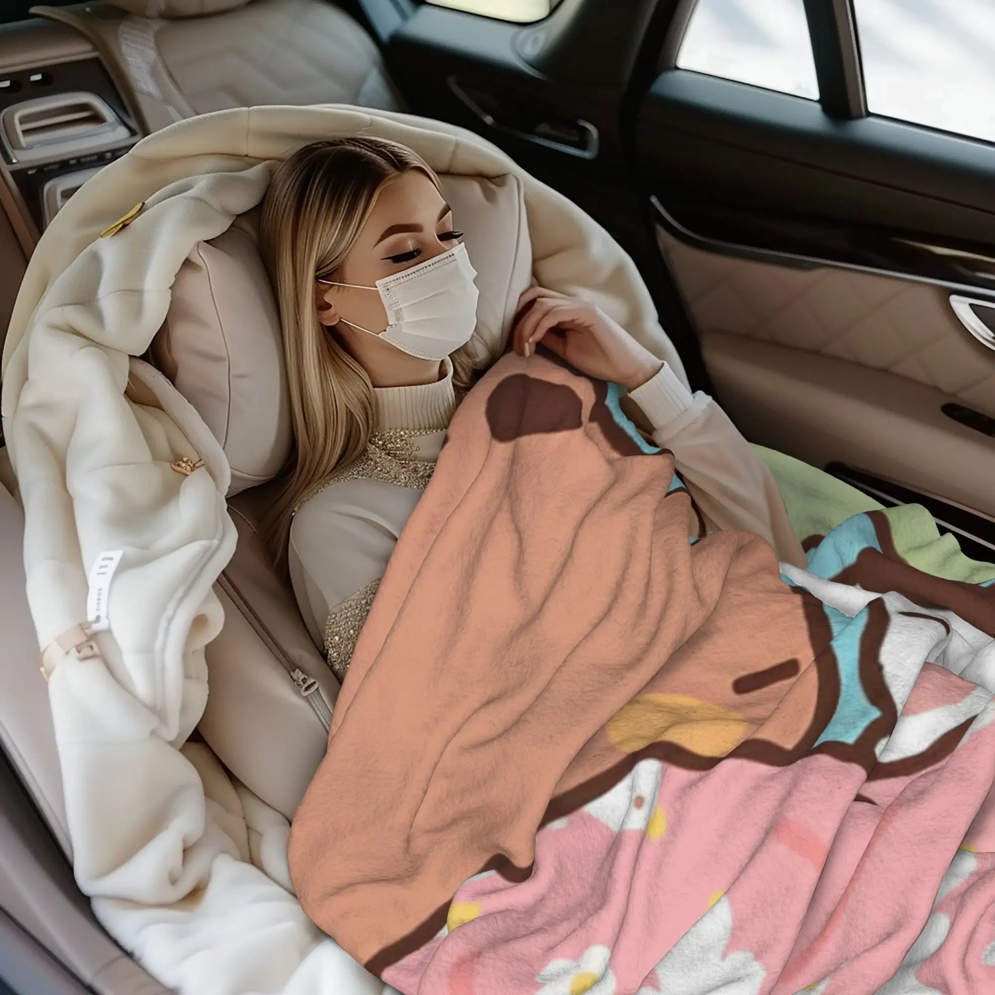 Bubu & Dudu Plush Sleep Blankets