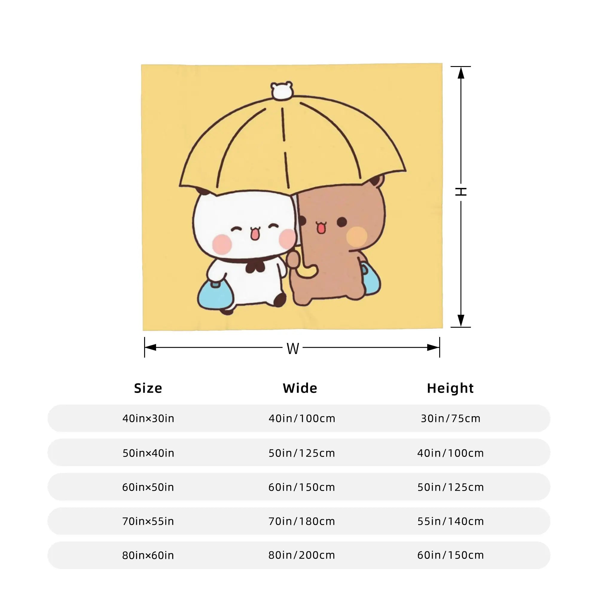 Bubu & Dudu Plush Sleep Blankets