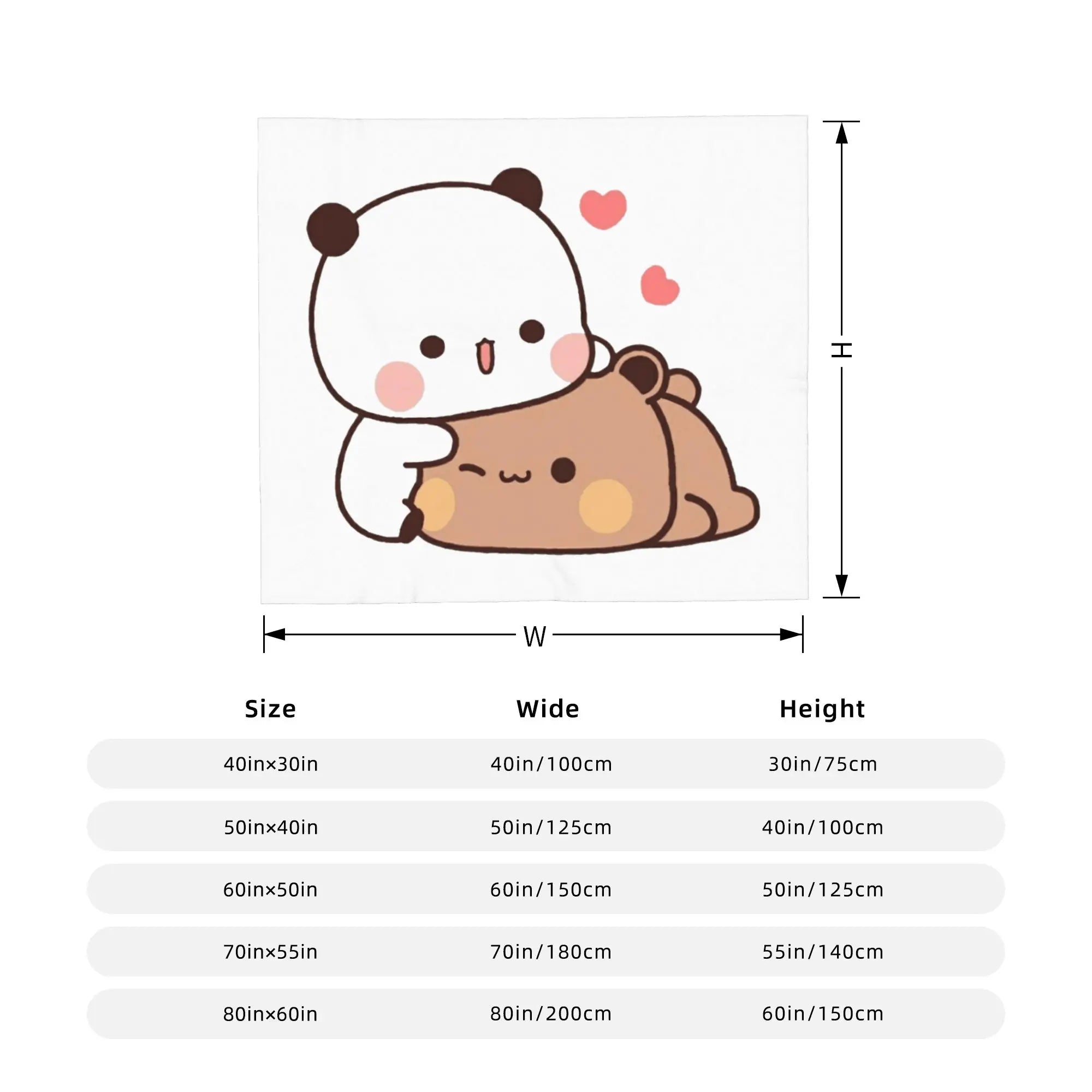 Bubu & Dudu Plush Sleep Blankets