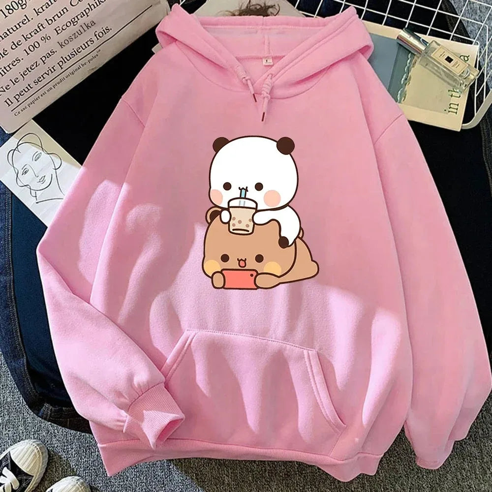 Cute Bubu & Dudu Bubble Hoodie
