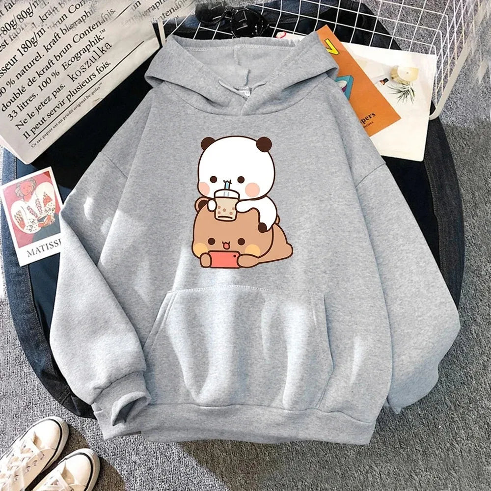 Cute Bubu & Dudu Bubble Hoodie